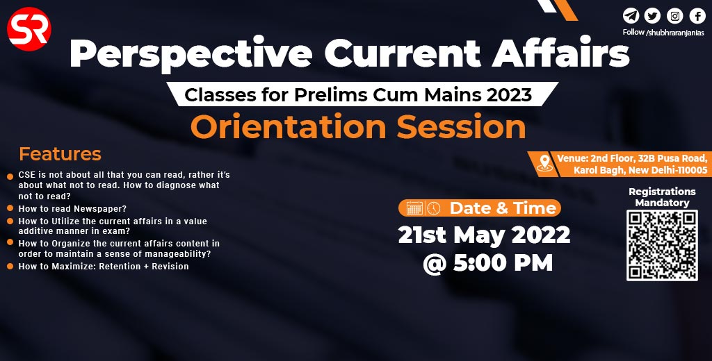 Perspective : Current Affairs Orientation Session